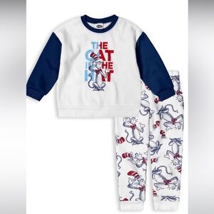 Dr. Seuss Cat in the Hat NWT Kids Size 3T Pajamas